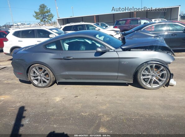 1FA6P8CF5P5306120 2023 FORD MUSTANG Серый Панорамный вид салона 360°