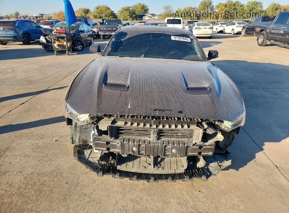 1FA6P8CF6N5128537 2022 FORD MUSTANG Серый Вид спереди
