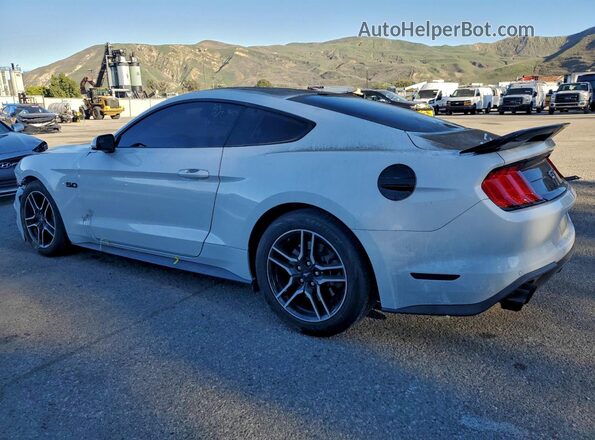1FA6P8CF7K5153104 2019 FORD MUSTANG Белый Задняя левая четверть