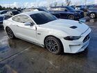 2019 Ford Mustang Gt Белый vin: 1FA6P8CF7K5153104