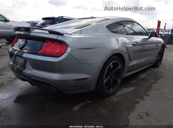1FA6P8CF7L5121643 2020 FORD MUSTANG Серебряный Задняя правая четверть