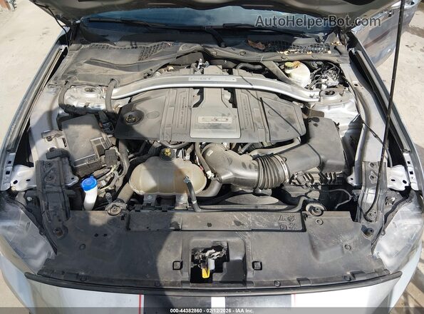 1FA6P8CF7L5121643 2020 FORD MUSTANG Серебряный Вид сзади
