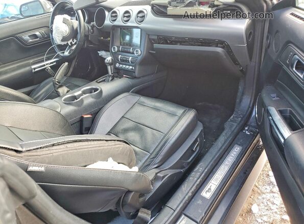 1FA6P8CF8K5141558 2019 FORD MUSTANG Gray Առջևի վահանակի տեսք