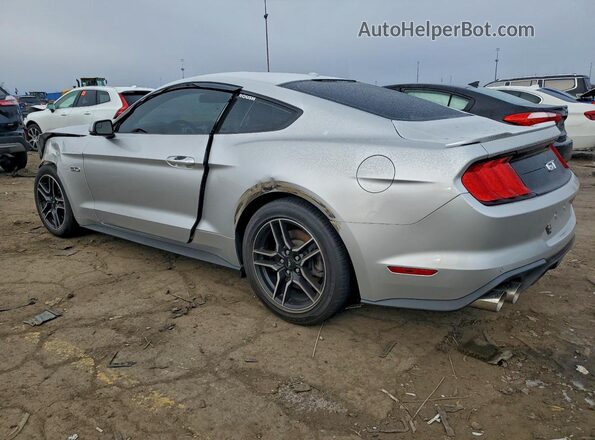 1FA6P8CF8K5161924 2019 FORD MUSTANG Silver Rear left