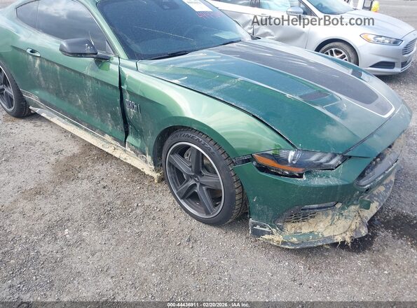1FA6P8R05N5552570 2022 FORD MUSTANG Green Vista frontal