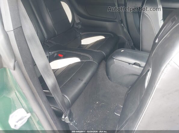 1FA6P8R05N5552570 2022 FORD MUSTANG Green Vista de la etiqueta del VIN