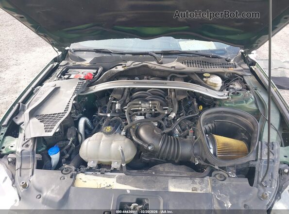 1FA6P8R05N5552570 2022 FORD MUSTANG Green Vista trasera