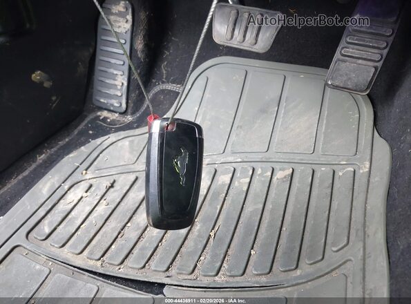 1FA6P8R05N5552570 2022 FORD MUSTANG Green Vista del salpicadero