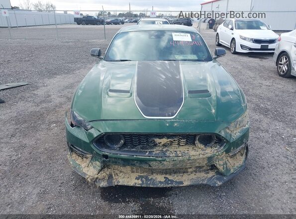 1FA6P8R05N5552570 2022 FORD MUSTANG Green Vista del cuadro de instrumentos