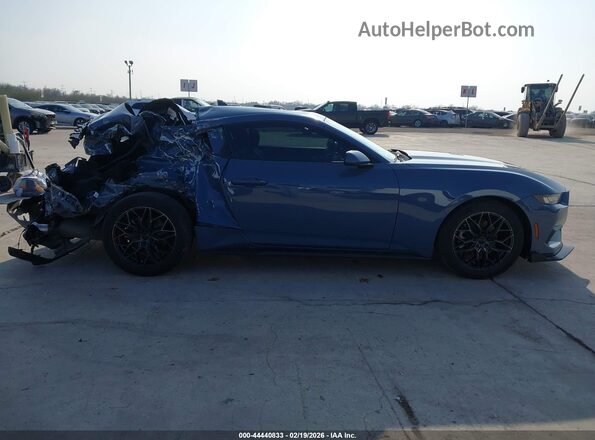 1FA6P8TH0R5142103 2024 FORD MUSTANG Синий Панорамный вид салона 360°