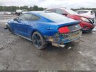 2017 Ford Mustang Ecoboost Синий vin: 1FA6P8TH1H5212156