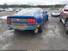 2017 Ford Mustang Ecoboost Синий vin: 1FA6P8TH1H5212156