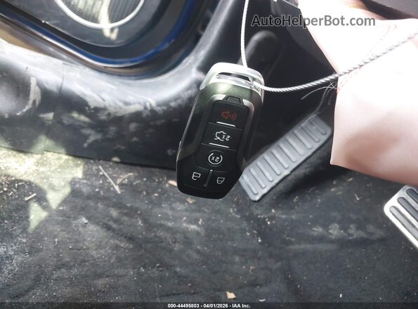 1FA6P8TH1H5212156 2017 FORD MUSTANG Синий Вид панели приборов