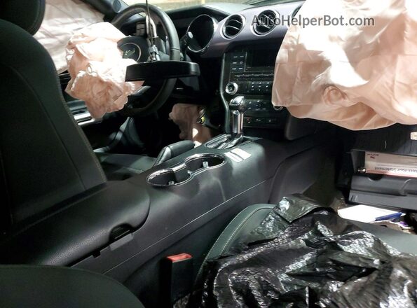 1FA6P8TH3H5224356 2017 FORD MUSTANG Угольный Вид панели приборов