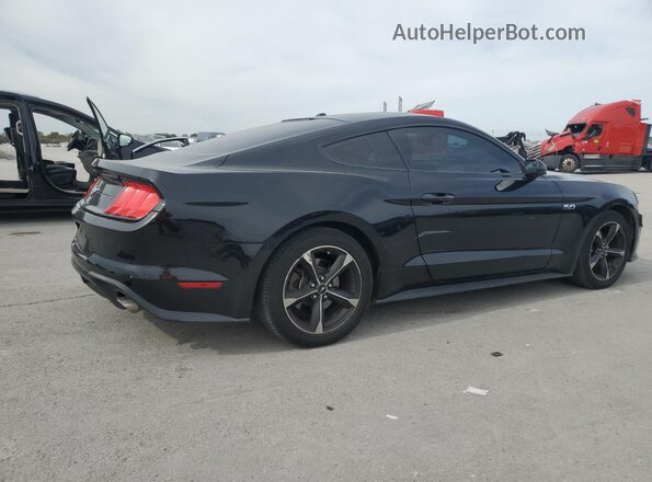 1FA6P8TH3K5114558 2019 FORD MUSTANG Black Tył prawy