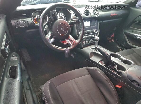 1FA6P8TH3K5158074 2019 FORD MUSTANG White წინა პანელის ხედი