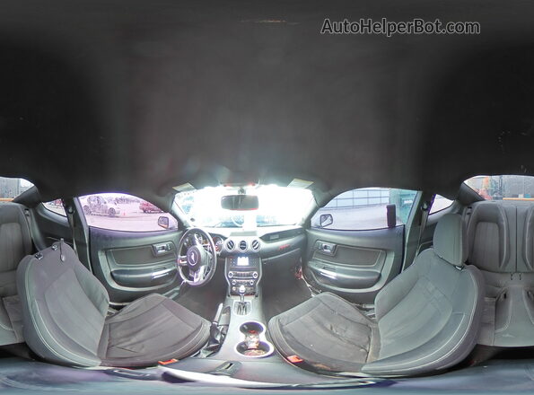 1FA6P8TH3K5158074 2019 FORD MUSTANG White სალონის 360-გრადუსიანი ხედი