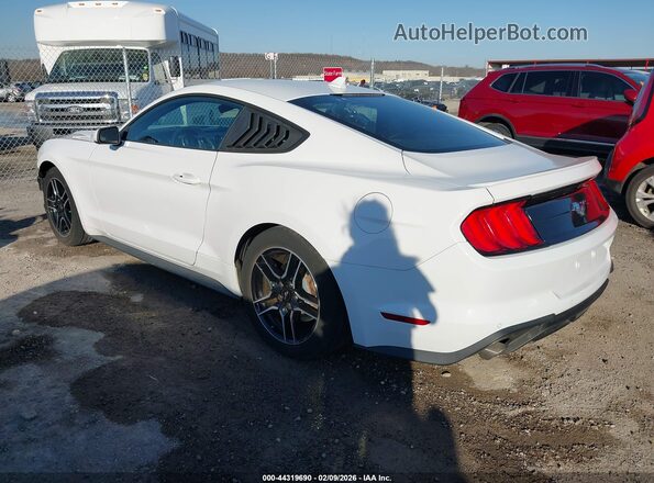 1FA6P8TH3M5115244 2021 FORD MUSTANG Белый Задняя левая четверть