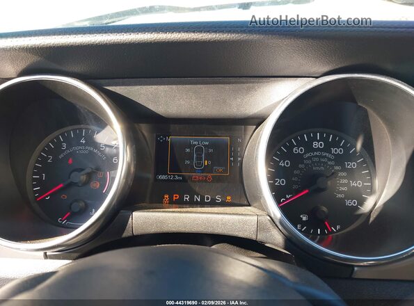 1FA6P8TH3M5115244 2021 FORD MUSTANG Белый Вид задних сидений