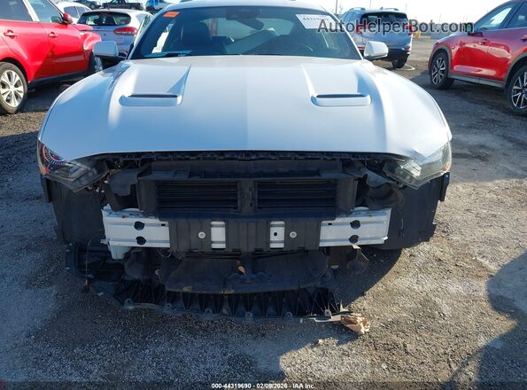 1FA6P8TH3M5115244 2021 FORD MUSTANG Белый Вид задней части салона