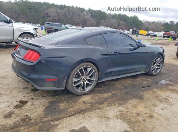 1FA6P8TH4H5208313 2017 FORD MUSTANG Черный Задняя правая четверть