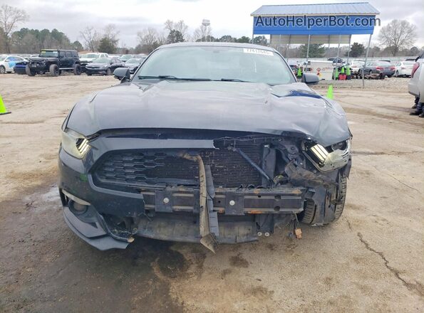 1FA6P8TH4H5208313 2017 FORD MUSTANG Черный Вид спереди