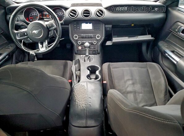 1FA6P8TH6K5120175 2019 FORD MUSTANG Blue Widok deski rozdzielczej