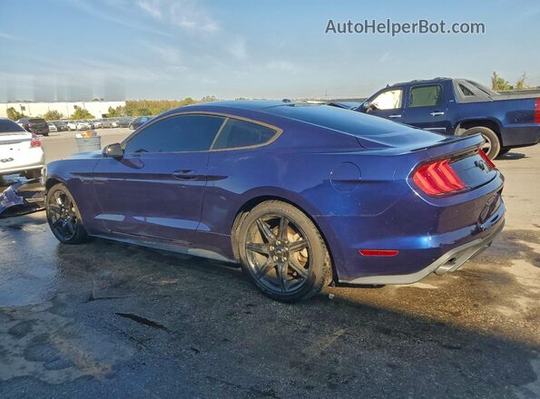 1FA6P8TH6K5120175 2019 FORD MUSTANG Blue Tył lewy