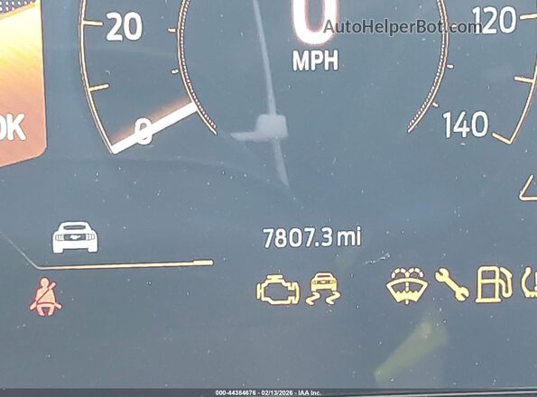 1FA6P8TH8S5124194 2025 FORD MUSTANG Черный Панорамный вид салона 360°