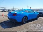 2025 Ford Mustang Ecoboost Fastback Синий vin: 1FA6P8TH8S5129119