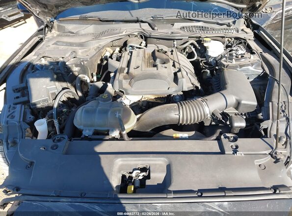 1FA6P8THXH5323241 2017 FORD MUSTANG Черный Вид сзади
