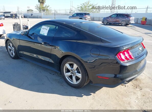 1FA6P8THXJ5173993 2018 FORD MUSTANG Черный Задняя левая четверть