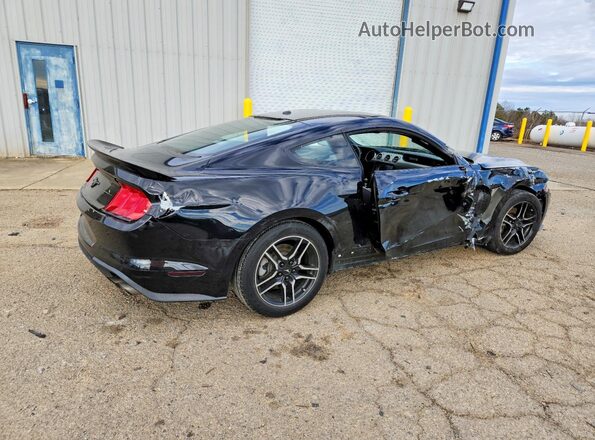 1FA6P8THXK5205052 2019 FORD MUSTANG Черный Задняя правая четверть