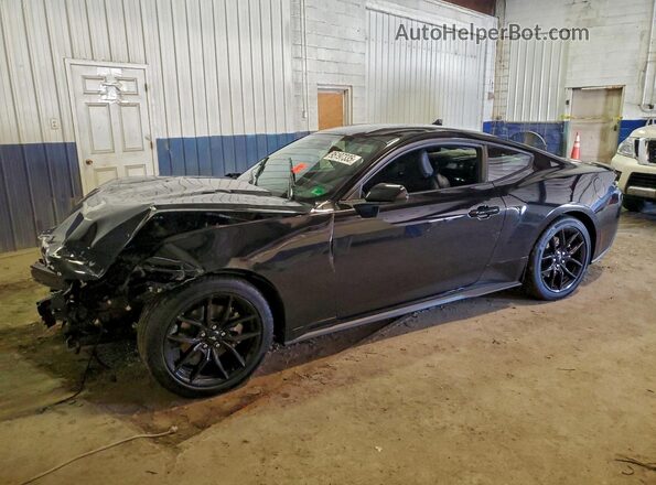 1FA6P8THXT5101534 2026 FORD MUSTANG Черный Передняя левая четверть