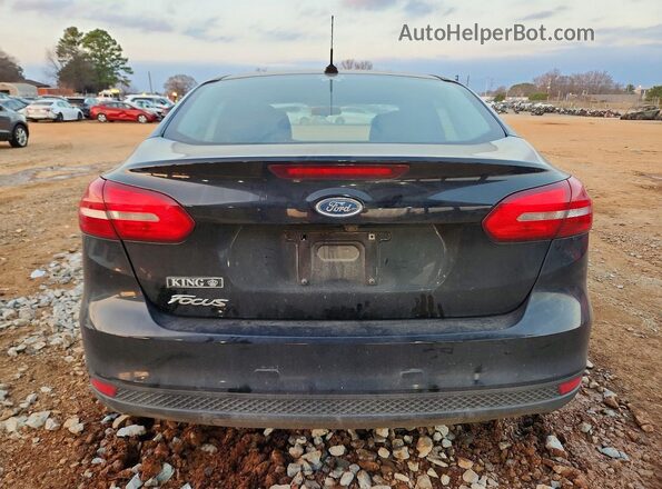 1FADP3E21JL284463 2018 FORD FOCUS Черный Вид сзади