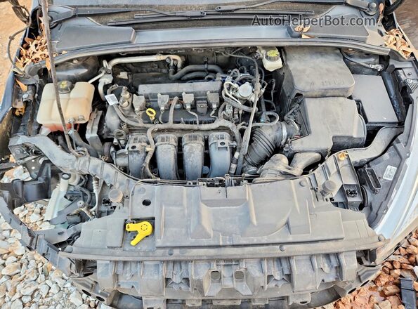 1FADP3E21JL284463 2018 FORD FOCUS Черный Вид задней части салона