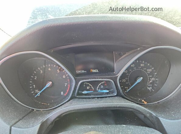 1FADP3F21GL261790 2016 FORD FOCUS Gray Vista del cuadro de instrumentos