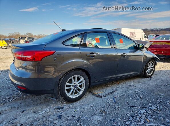 1FADP3F21GL261790 2016 FORD FOCUS Gray Trasero derecho