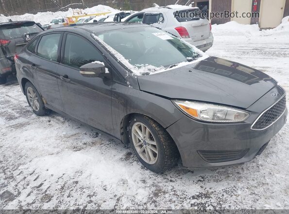 1FADP3F22HL326423 2017 FORD FOCUS Gray Przód prawy