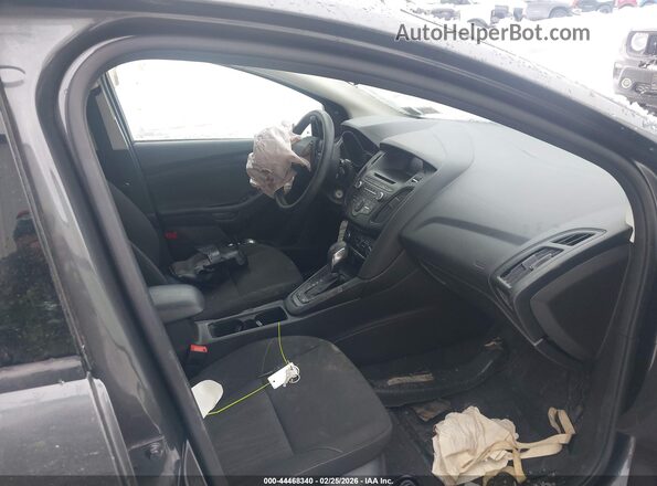 1FADP3F22HL326423 2017 FORD FOCUS Gray Widok wnętrza z przodu