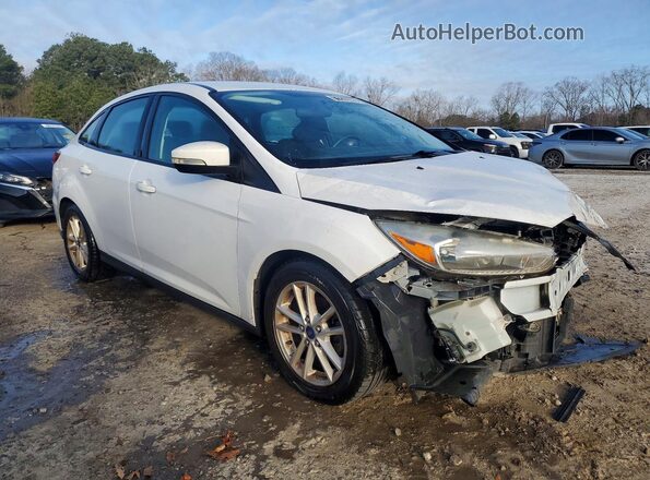 1FADP3F25HL251295 2017 FORD FOCUS Белый Передняя правая четверть