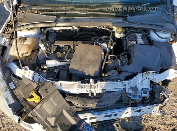 1FADP3F25HL251295 2017 FORD FOCUS Белый Вид задней части салона