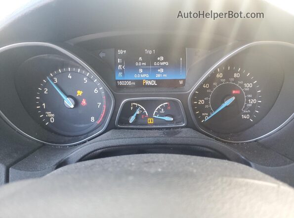 1FADP3F25HL251295 2017 FORD FOCUS Белый 