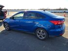 2018 Ford Focus Se Синий vin: 1FADP3F26JL241445