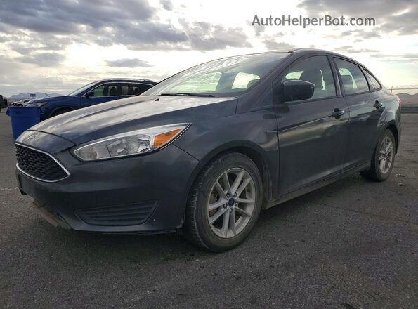 1FADP3F26JL262425 2018 FORD FOCUS Серый Передняя левая четверть