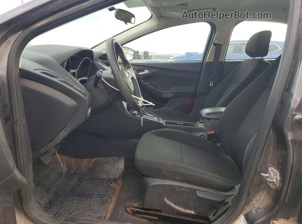 1FADP3F26JL262425 2018 FORD FOCUS Серый Вид салона спереди
