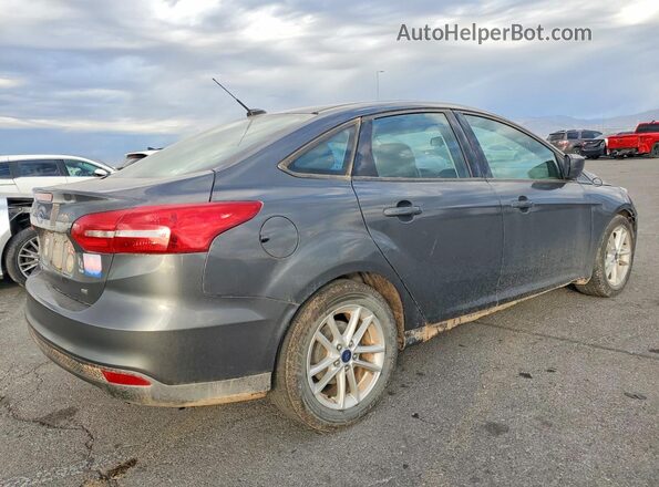 1FADP3F26JL262425 2018 FORD FOCUS Серый Задняя правая четверть