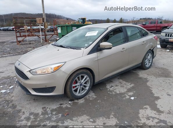 1FADP3F28HL262937 2017 FORD FOCUS Желто-коричневый Передняя левая четверть
