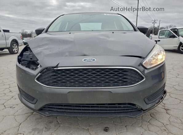 1FADP3F28JL214876 2018 FORD FOCUS Gray Vista frontal