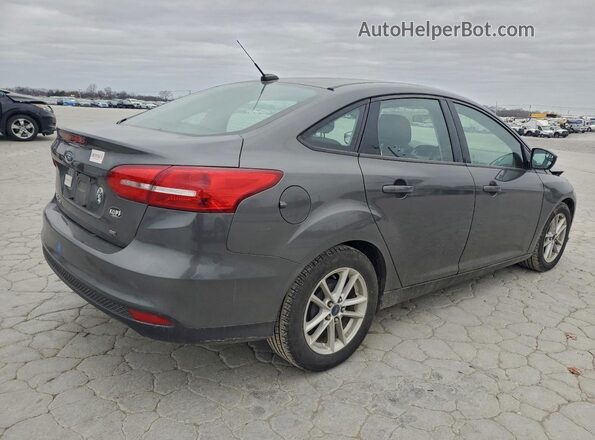 1FADP3F28JL214876 2018 FORD FOCUS Gray Trasero derecho